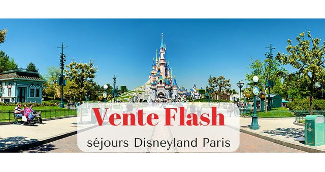 Vente flash disneyland paris : -45% et gratuit pour les enfants