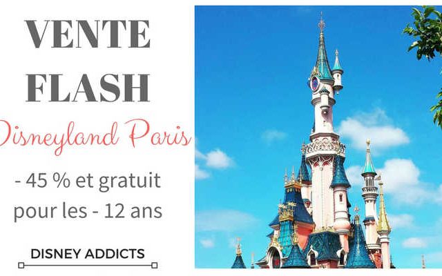 Vente flash Disneyland Paris hiver 2016