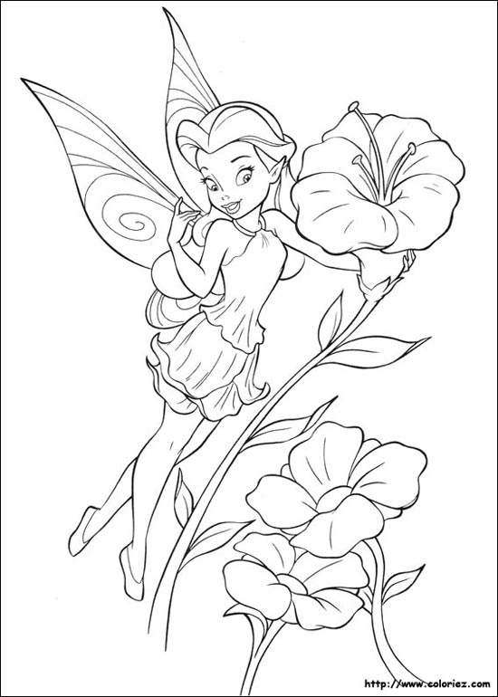 Coloriage Fee Clochette Disney