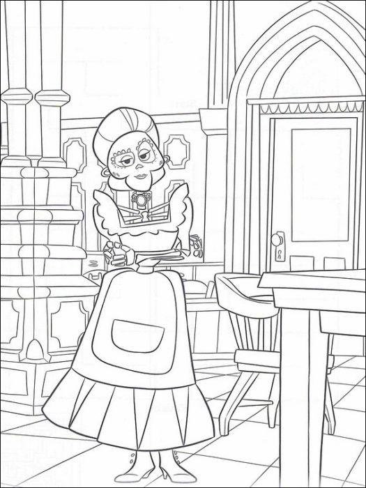 Coloriages Coco Pour Halloween Disney Addicts