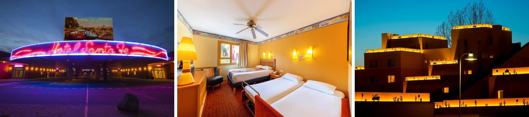 Disney Hotel Santa Fe, hôtel Disney économique à Disneyland Paris sur le thème Cars